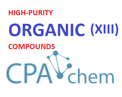 Hoá chất chuẩn đơn High-Purity Compounds (Hữu cơ - XIII), ISO 17034, ISO 17025, Hãng CPAChem, Bungaria